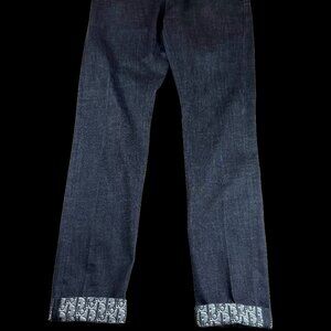 Authentic DIOR Men's Black Pants w/ Cuff - Size 36